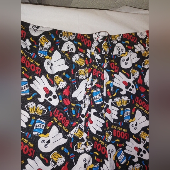 Men’s Lounge Pajama  Halloween Boo beer theme - Picture 4 of 5